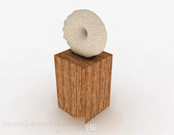 Engagement Diamond Ring 3d model