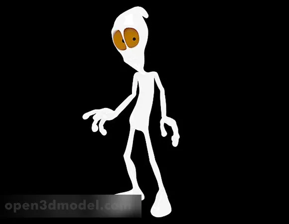 Alien Creature Animal 3d model