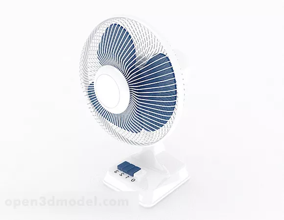 Modern Electric Fan 3d model