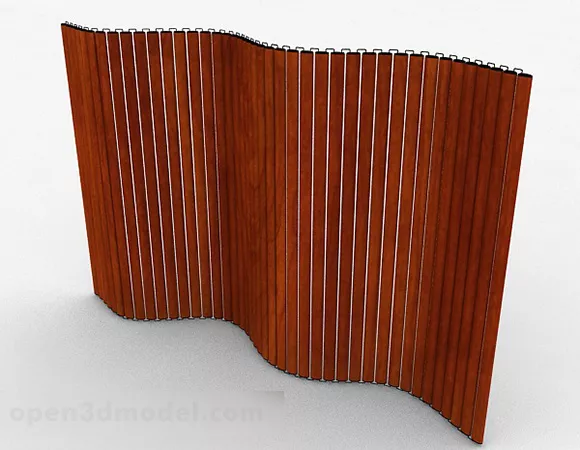 Screen Radiator Craved Pattern 3d model