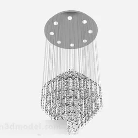 Modern Stylish Living Roomcrystal Chandelier 3d model