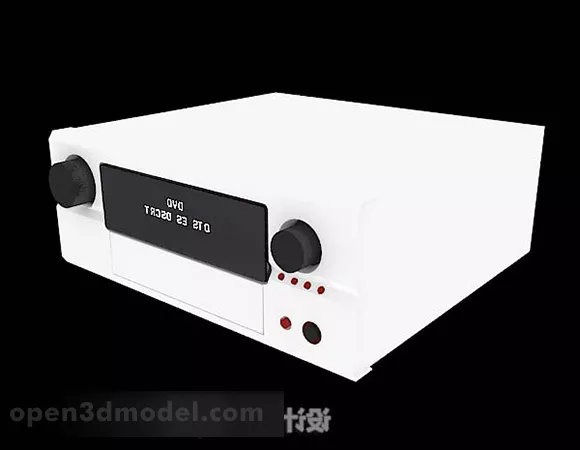 Wide Dvd Reader Gadget 3d model