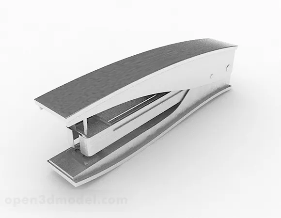Office White Stapler 3d model Office White Stapler 3d model