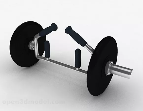 Bend Barbell 3d model