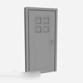 Modern Wooden Door 3d model