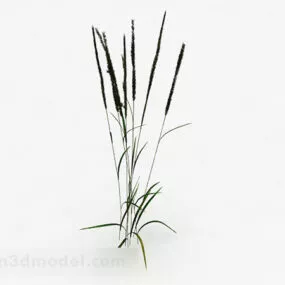 Needle-shaped Leaf Thatch 3d model