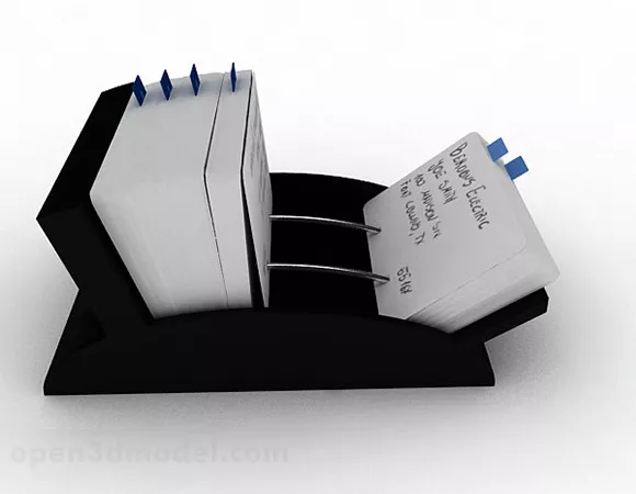 Table Note 3d model Table Note 3d model
