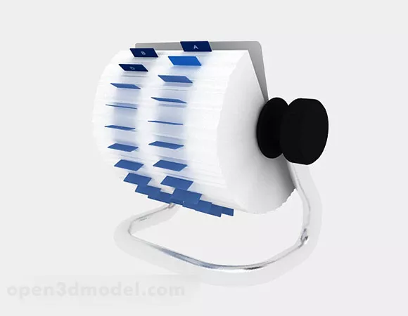 Note Paper 3d model Note Paper 3d model