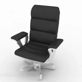 Office Black Modern Chair 3d model