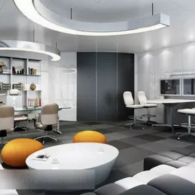 Office Interior V2 3d model