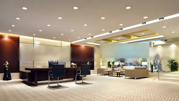 Office Lobby Interior 3d model Office Lobby Interior 3d model
