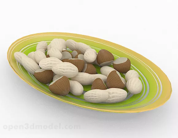 Plate Decoration 3d model