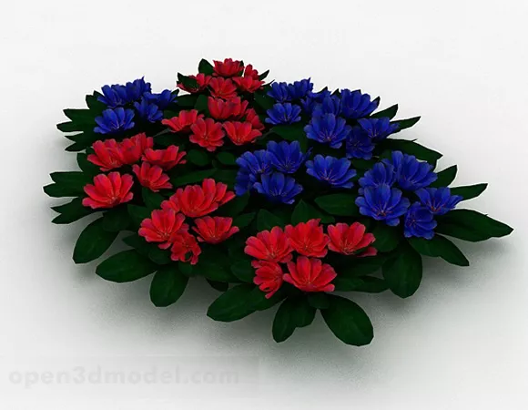 Ornamental Outdoor Plant 3d model Ornamental Outdoor Plant 3d model