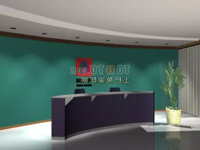 Hall Full Furniture Set Interior 3d model Hall Full Furniture Set Interior 3d model