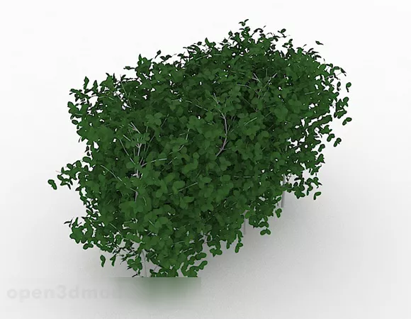 Vertical Hedges 3d model