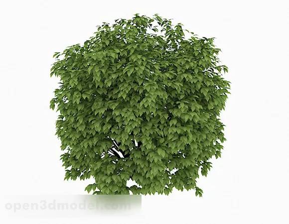 Horizontal Hedges 3d model