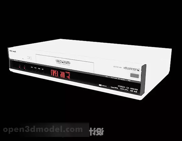 Compact Disc with Case 3d model