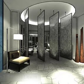 Partition Interior 3d model