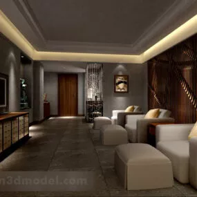 Pedicure Interior 3d model