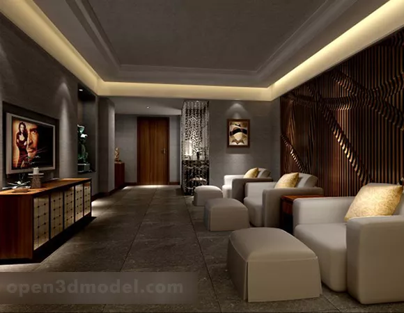 Pedicure Interior 3d model Pedicure Interior 3d model