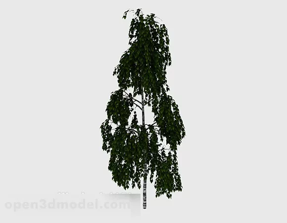 Personality High Tree 3d model Personality High Tree 3d model