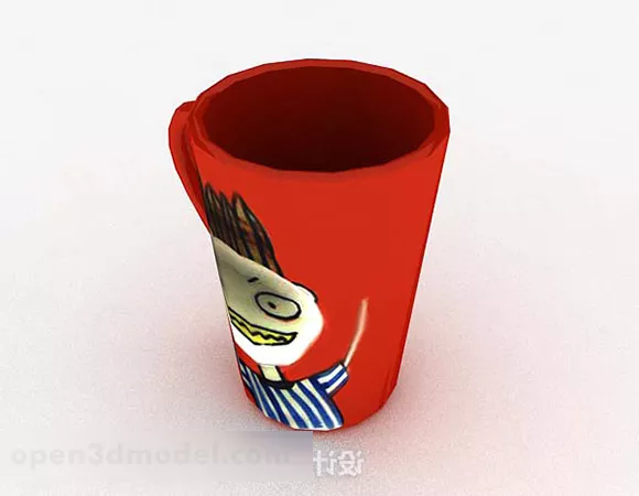 Black Coffee Pot 3d model