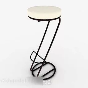 Personality Simple Bar Stool 3d model