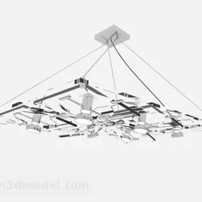 Personalized Glass Chandelier Design 3d model