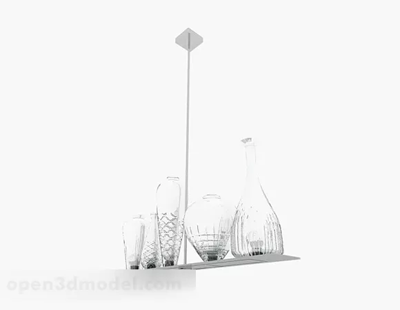 Personalized Home Chandelier 3d model Personalized Home Chandelier 3d model