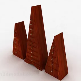 Decoration Home Cabinet V1 3d model