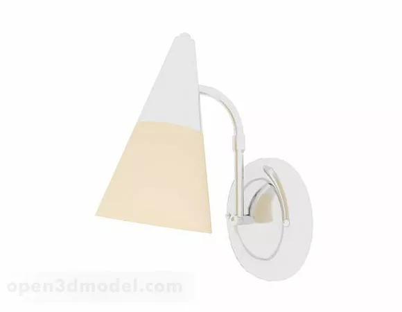Personalized Simple Wall Lamp 3d model Personalized Simple Wall Lamp 3d model