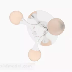Stylized Wall Lamp 3d model