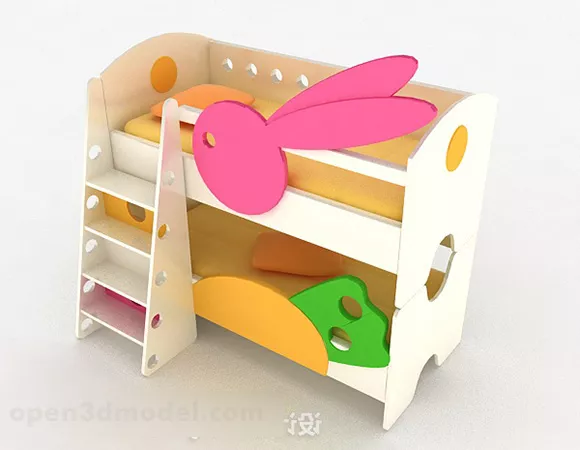 Anime Girl Japanese Comic 3d model