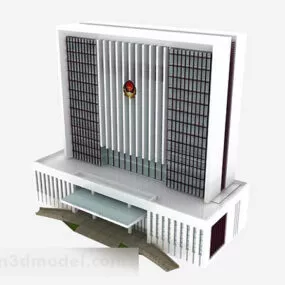 Police Station 3d model