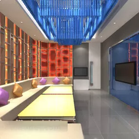 Private Room Interior 3d model
