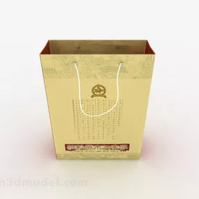 Product Paper Bag 3d model