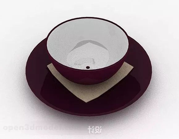 Ceramic Fish Bowl 3d model
