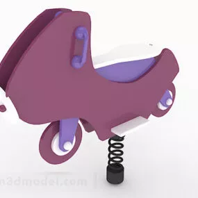 Children’s Rocking Chair Toy Decor 3d model