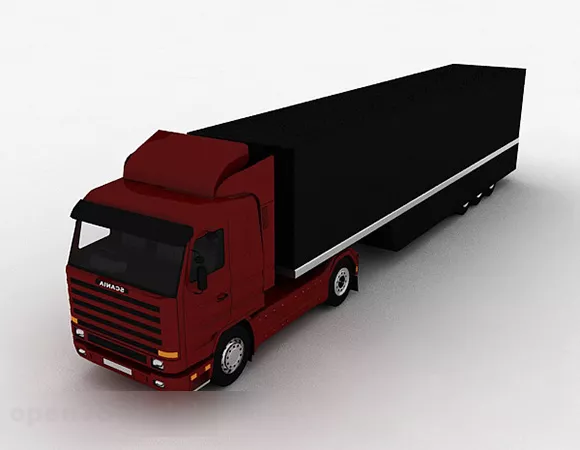 Rv Truck Modern Vehicle 3d model