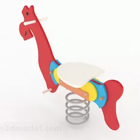 Children Rocking Horse Chair 3d model