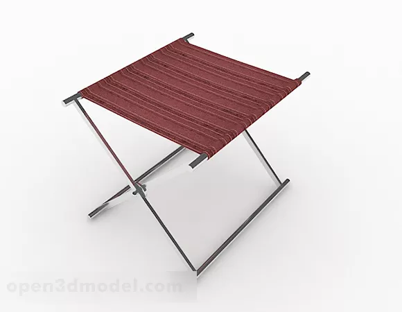 Table Cloth With Vintage Pattern 3d model