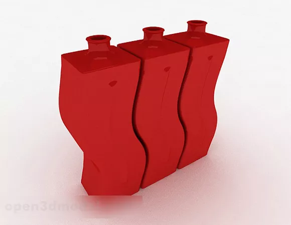 Cola Drink Bottle 3d model
