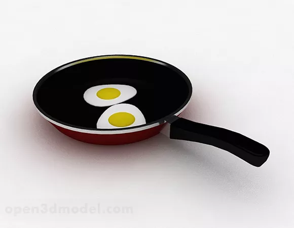 Broken Egg 3d model