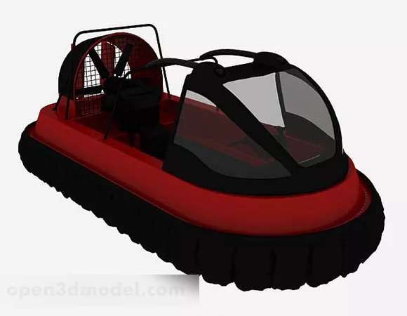 Starship Scifi Vehicle 3d model