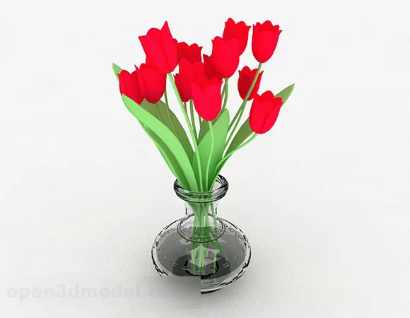 Set Wine Bottle Without Shelf 3d model
