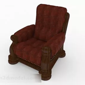 Classic Single Sofa Chair 3d model