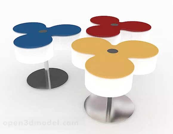 Creative Chair Colorful Style 3d model Creative Chair Colorful Style 3d model