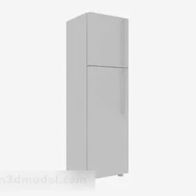 Two Door Refrigerator V1 3d model