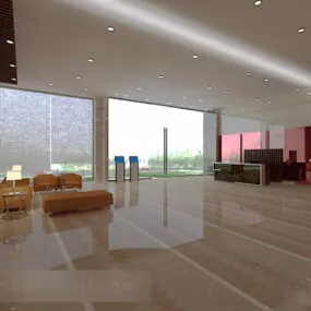 Rest Area Interior 3d model