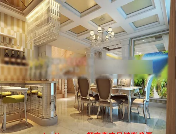 Modern Mansion Villa Building 3d model